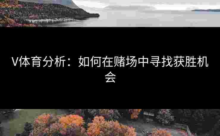 V体育分析：如何在赌场中寻找获胜机会
